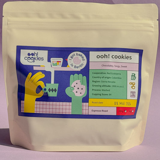 OOH! Cookies Coffee Bags 250g